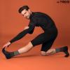 TODO 55% Merino Wool Hiking Socks - Durable, Breathable, Thermal - all Outdoor Activities (Falcon Grey, 35) view 3