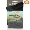 TODO 55% Merino Wool Hiking Socks - Durable, Breathable, Thermal - all Outdoor Activities (Falcon Grey, 35) view 4