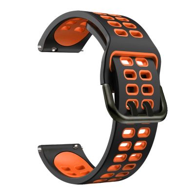 CZKE 20 22mm Replacement Watch Band Soft Silicone Breathable Wrist Strap For SUunto 3 Fitness/9 PEAK Sport Smart Bracelet Accessories (Color : Style A, Size : For Suunto 9 PEAK)