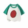 Toddler Kids Baby Boys Girls Gifts for Children Changing Flip Sequins T Shirt Watermelon Tops (Green, 8-10 Years) view 1