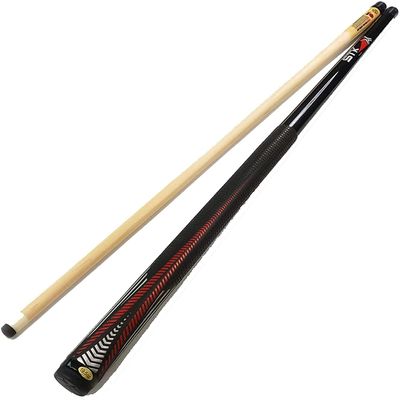 ACDWSXRT Billiard cue Sticks Billiard Pool Cue 58 Inch 11.5 Mm Tips Professional Handcraft Maple Billiard Pool Cue Very Good Grip,Red,11.5Mm(Color:Red;Size:11.5Mm)