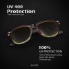 KALIYADI Polarized Sunglasses for Men and Women Matte Finish Sun glasses Color Mirror Lens UV Blocking (3 Pack) view 4
