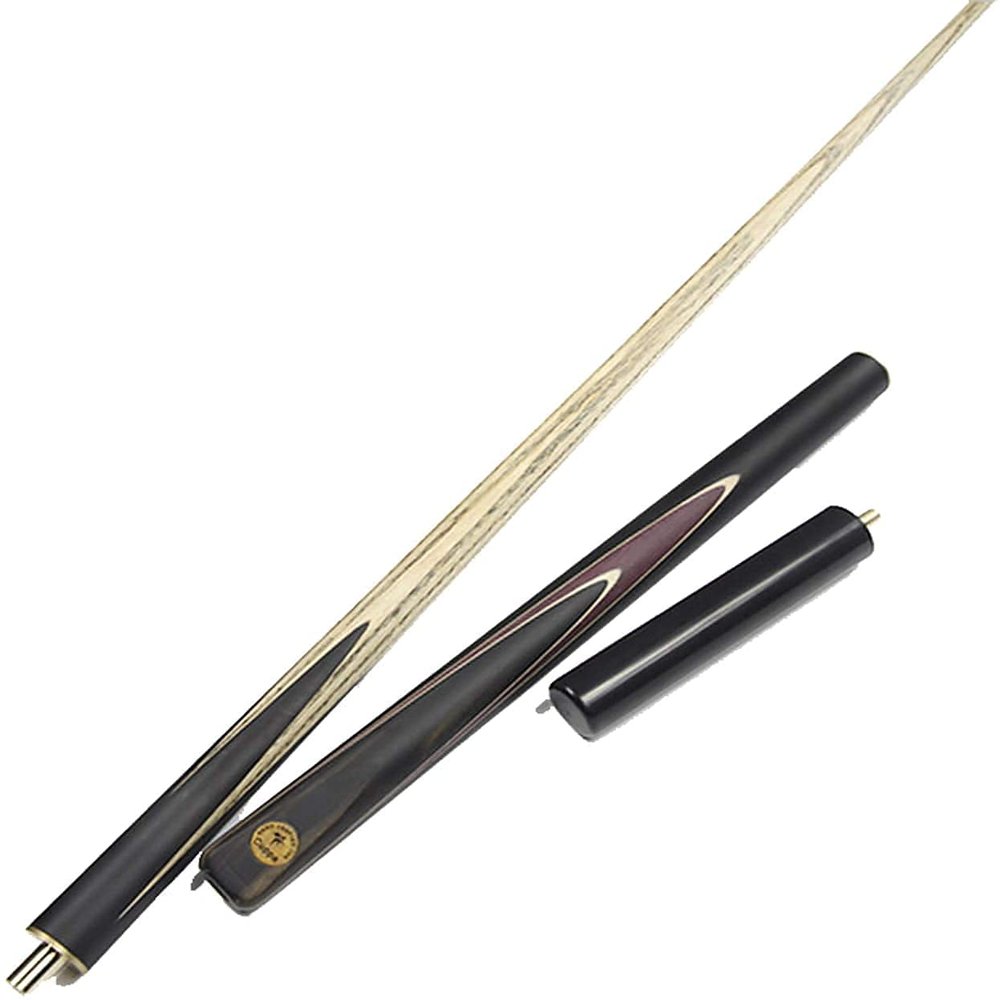 ACDWSXRT Billiard cue Sticks Billiard Pool Cue 57 Inches 1/2 North American Ash Wood Handcraft Snooker Cue 9.8-11.5 Mm Head Billiard Pool Cue, with Snooker Cue Extension(Size:9.8 Mm)