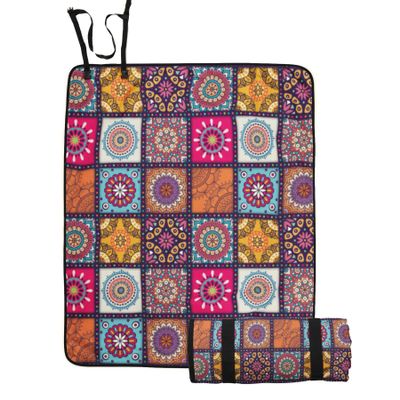 Northygge Picnic Blanket Extra Large Waterproof, Sandproof Beach Mat, Outdoor Picnic Blanket Large, Sandfree Beach Blanket, Outdoor, Picnic Mat for Camping on Grass (Traditional, Large)