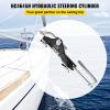 VEVOR Hydraulic Steering Cylinder, HC4645H Front Mount Hydraulic Outboard Marine Steering Cylinder, Suit for Up to 150HP Boats Steering view 2
