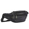 Waist Chest Bag, Leather Fanny Pack, Men and Women Money Belt Bag, Outdoor Cross Body Sports Pouch for Travel, Walking, Running, Hiking, Cycling view 1