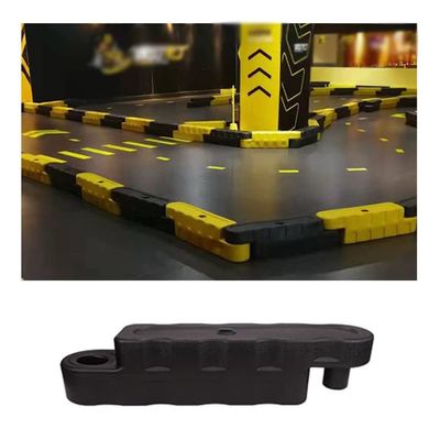 GRRICEPL Go Kart Track FenceRace Car Track for Go Kart and Bumper Cars for Outdoor Square Street Road Driveway Construction Lot Water-Filled Barrier Fence (Color : Black, Size : 100x20x25cm)