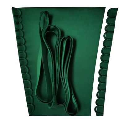 Cxapnstou Satin Adjustable Corset Kits to Replace a Zipper for Women Wedding Gown Dress,Blackish Green,12 Inches