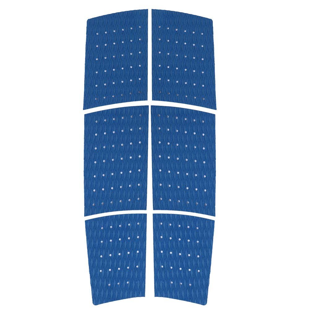 NDNCZDHC Surfboard Traction Pad, 6Pcs EVA Anti Slip Full Deck Grip Surfboard Boat Yacht Traction Pad for Stomp Skimboards, Surf Boards, Funboard, Fish Board(Blue)