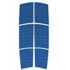 NDNCZDHC Surfboard Traction Pad, 6Pcs EVA Anti Slip Full Deck Grip Surfboard Boat Yacht Traction Pad for Stomp Skimboards, Surf Boards, Funboard, Fish Board(Blue) view 1