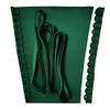 Cxapnstou Satin Adjustable Corset Kits to Replace a Zipper for Women Wedding Gown Dress,Blackish Green,16 Inches view 1