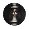 Bucket Hats Cavalier King Charles Spaniel On Black Travel Fisherman Hat Sun Hat view 4