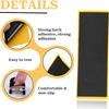 Hasefam 15Pcs Fingerboard Foam Grip Tape, Quality Wooden Board Strong Adhesive Foam Anti Slip Stickers Black Mini Skateboard Grips Tape 4.33x1.5inch (Black 15Pcs) view 3