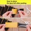 Hasefam 15Pcs Fingerboard Foam Grip Tape, Quality Wooden Board Strong Adhesive Foam Anti Slip Stickers Black Mini Skateboard Grips Tape 4.33x1.5inch (Black 15Pcs) view 4