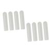 ifundom 8pcs Shoelace Shoelace Tips Hoodie Drawstring Replacement for s Shoealce Repair Show Shoe Lace Ends Tips White Shoe Buckle view 1