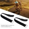 Pilipane 2PCS Bikes Wheel Strap, 2 0x19 7in Black Bikes Storage Strap, Adjust Nylon Bikes Rack Strap, Portable and for Long-Lasting Bikes Wheel Stabilizer Strap, Bikes Accessories view 2