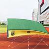 Wooden Gymnastics Springboard - Home Gym Drills Handspring Spring Board/Vault Trainer Equipment, Athletic Competition Springboard Trampoline, with 6 Spring ( Color : Green , Size : 120x60cm - 6 Spring view 1