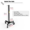 Katzowen Sports Ball Storage Rack Home Gym Weight Plate Rack with Wheels, Vertical Rolling Weight Plate Storage Cart Heavy Duty Steel, Strength Training/Powerlifting view 4