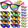 32 Pack Sunglasses Bulk, Sunglasses Kids Party Favor, Boys and Girls, Pool Toys, Summer Toys, Party Toys, Goody Bag Stuffers view 1