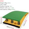 Katzowen Curved Gymnastics Springboard, Adults Gymnast Competition Takeoff Board 6 Durable Springs, Home, Playroom Vaulting/Long Jump Practice Equipment (Color : Green) view 3