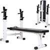 FSunKoFu Weight Bench Workout Bench Adjustable Weight Bench Dumbbell Bench Foldable Weight Lifting with Dip Station, Heavy Duty Multi Sit Up view 1