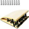 Katzowen Heavy Duty Gymnastics Springboard, Adult Vault Spring Boards with 9 Steel Springs, Gymnasts Sport Equipment Sturdy & Anti-Tear, Load: 110kg view 1