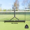 Vermont Tennis Court Drag Brush - Grass/Artificial/Clay Tennis Courts | Premium Bristle Brush | 4ft, 5ft & 6ft Widths (Grass/Artificial Court, 1.8m) view 3