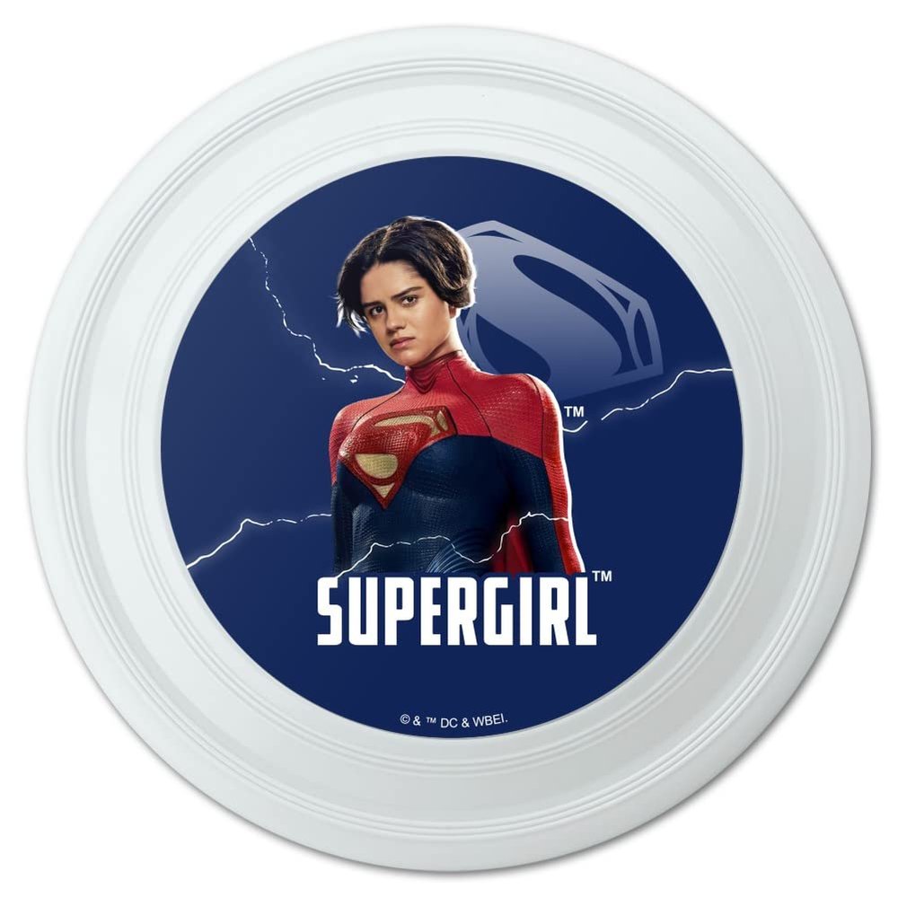 The Flash Supergirl Novelty 9" Flying Disc