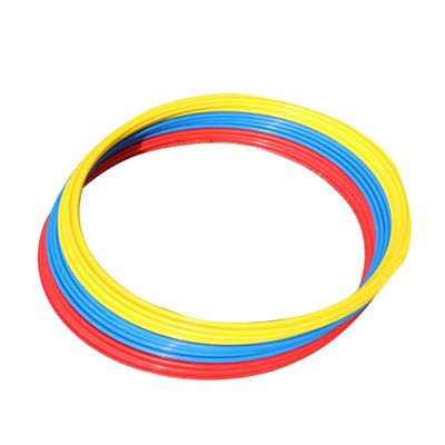 BESPORTBLE 6pcs Ladder Football Soccer Agility Rings Football Training Rings Soccer Agility Rings Training D Set