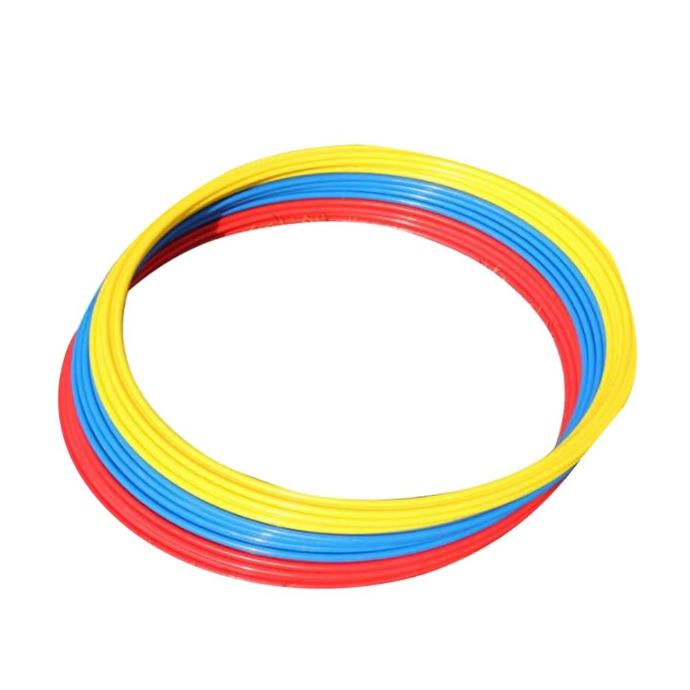 BESPORTBLE 6pcs Ladder Football Soccer Agility Rings Football Training Rings Soccer Agility Rings Training D Set