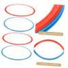 BESPORTBLE 6pcs Ladder Football Soccer Agility Rings Football Training Rings Soccer Agility Rings Training D Set view 2