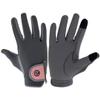 eGlove eQUEST GripPro X-LITE - Lightweight, Breathable, and Grippy - Comfort Mesh Back - Touchscreen Riding Gloves - 2022/23 (Grey - Rose Gold Glitter Cuff, XX-Small) view 1