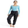 Capezio Rip Stop Pant, Black, X-Small view 4