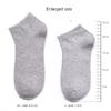 Drincoshow 12Pairs Summer Ankle Socks Extra Large Low Cut Socks Boat Socks No Show Cotton Socks X Size,XL Size (12Pair White,XL(9.5+)) view 4