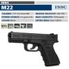 ASG ISSC M22 .177 Caliber Steel BB Gun Blowback Air Pistol view 2