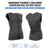 Sharkskin Titanium 2 Chillproof Sleeveless Full Zip Vest, Mens Vest with Titanium Far Infrared Nano-Technology, Lightweight and Breathable, X-Large view 2