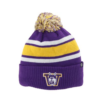 Washington Huskies NCAA Officially Licensed Beanie Waffle Knit