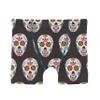 KicKee Boys Sugar Skull Boxer Brief Underwear, Silky Soft Printed Boxer Briefs for Boys and Kids, Lightweight and Breathable (Midnight Dia De Los Muertos - 3T-4T) view 1