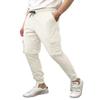 Southpole Men's Cargo Pockets Quick Dry Jogger Pants, Cream, Small view 3