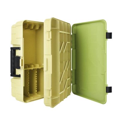 DYPASA Tackle Box Fishing Tackle Box Double-Decker Sub-Bait Box Portable Bait Fishing Gear Storage Box Fishing Tackle Box Bait Box