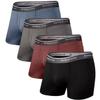 BAMBOO COOL Men's Underwear Soft Breathable Stretch Classic Boxer Briefs with Fly,Multipack view 1