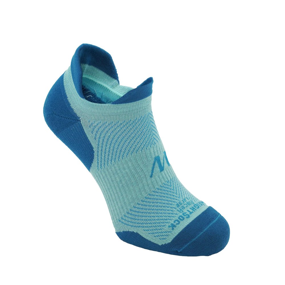 Wrightsock Racer Tab Running Socks for Men and Women - Eco-Friendly, Athletics Socks with our Contoured Foot Design - American Made with Moisture Regulation