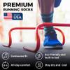 Wrightsock Racer Tab Running Socks for Men and Women - Eco-Friendly, Athletics Socks with our Contoured Foot Design - American Made with Moisture Regulation view 2