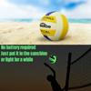 Senston Glow in The Dark Volleyball Size 5 Indoor OutdoorGlowing Leather Night Volleyball with Pump view 2