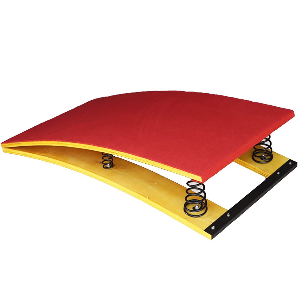 Heavy Duty Vault Spring Board, Gymnastics Springboard for Adults Gymnast, 4/6/9 Springs Vault Equipment, for Playroom, Practice Obstacle Courses, Gymnastics Center Sport Equipment ( Size : 6 Springs )