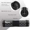 Tojayer Squat Pad Barbell Pad - Neck & Shoulder Protective Foam Workout Weight Lifting Bar Cushion for Lunges & Hip Thrusts, Fit Standard and Olympic Bars Perfectly, Black view 2
