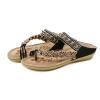 Gladiator Sandals for Women,Women's Comfortable Walking Sandals with Arch Support Elastic Ankle Strap Flats Sandals Outdoor Athletic Hiking Sandals Casual Summer Slip on Bohemian Beaded Dress Shoes view 1