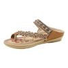 Gladiator Sandals for Women,Women's Comfortable Walking Sandals with Arch Support Elastic Ankle Strap Flats Sandals Outdoor Athletic Hiking Sandals Casual Summer Slip on Bohemian Beaded Dress Shoes view 3