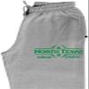 CornBorn North Texas Mean Green Sweatpants - Premium Fleece North Texas Football Laces - Gray - XL view 2