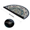 Knsbk Large Round Yoga Mat 4.6'X3.5mm for Exercise Premium Extra Thick, Ultra Comfortable, Non Slip, Meditation Mat view 2